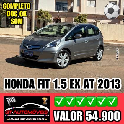 HONDA FIT 1.5 EX 16V FLEX 4P AUTOMÁTICO HONDA FIT 1.5 EX 16V FLEX 4P AUTOMÁTICO